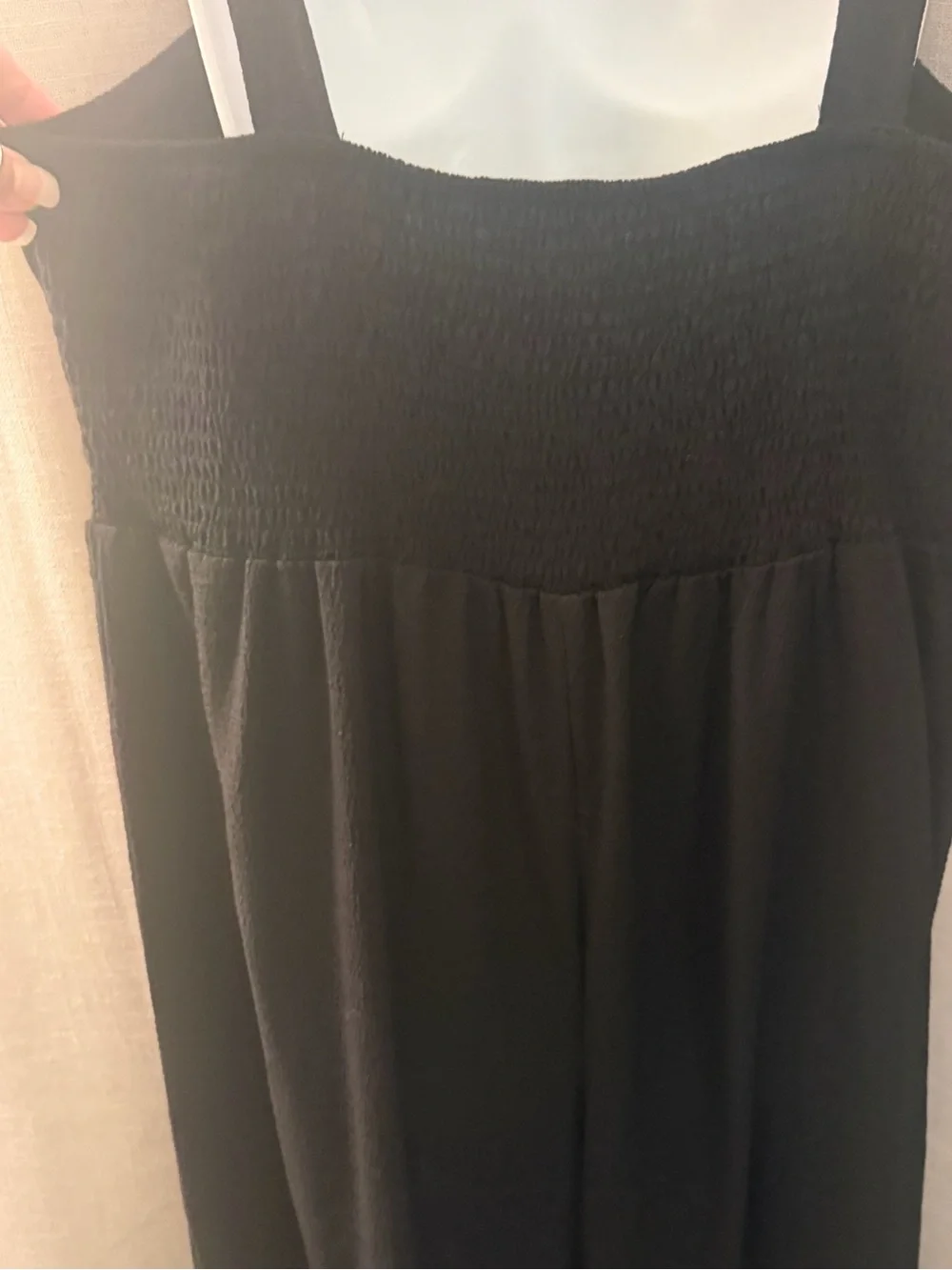 Black Twist-Front Cutout Sleeveless Wide Legged Jumpsuit